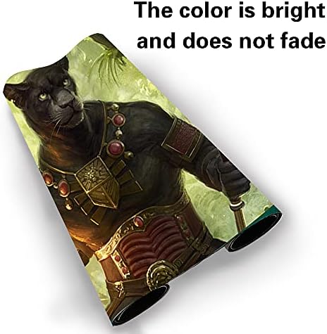 Board Game MTG Playmat Games Size 60X35 cm CCG Compatible for MTG CCG RPG Trading Card Game (Lord Windgrace)