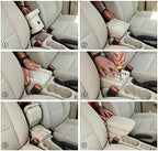 OQHAIR Armrest Box Armrest Box Arm Elbow Rest Center Console Storage Case Modification Accessories with Cup Holder USB Port For Cruze 2000-2023