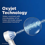 Oral-B Water Flosser Advanced, Cordless Portable Oral Irrigator Handle with 2 Nozzles
