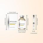 Deep Collagen Lifting Ampoule Serum, Korean Anti-Aging Facial Essence, Intensive Firming Wrinkle-Smoothing Hydrating, Non-Greasy Gentle Formul (2, 50ml/1.69fl.oz)
