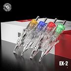 Dragonhawk Extreme Tattoo 50Pcs Cartridges Needles Mixed Sizes 1003RL 1005RL 1007RL 1009RL 1011RL EX-1 (#10RL-50PCS)