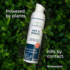 Wondercide - Ant & Roach Aerosol Spray for Kitchen, Home, and Indoor Areas - Ant, Roach, Spider, Flea, Stink Bug Killer with Natural Essential Oils - Pet Safe - 10 oz 2-Pack