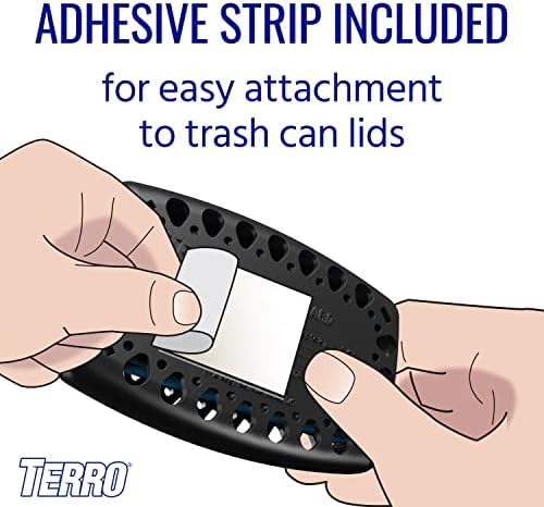 Terro T800 Garbage Guard Trash Can Insect Killer - Kills Flies, Roach, Maggots, Beetles, and Insects in Outdoor Garbage Can