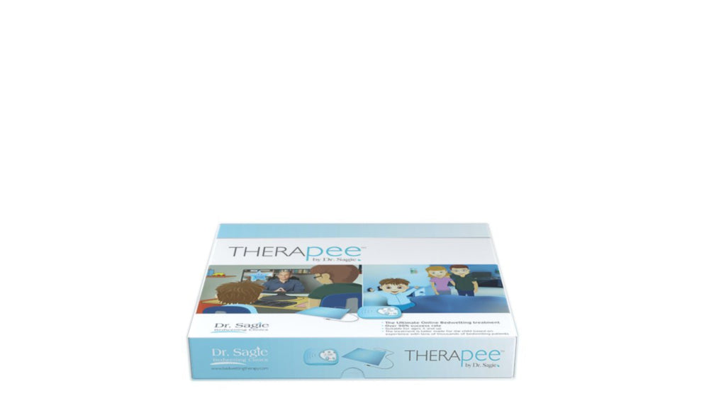 TheraPee Bedwetting Alarm System with No-Wear Sensor + Online Program