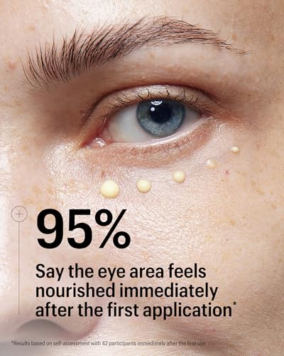 Allies of Skin Peptides & Omegas Firming Eye Cream: Vitamin C, Bakuchiol, Ceramide. For Dark Circles, Wrinkles & Puffiness. Anti-Aging. Firms & Brightens Under Eye Area 0.5 oz / 15 ml