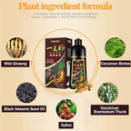 Red Hair Dye Shampoo 3 in 1 - Instant Hair Color Shampoo, Red Hair Shampoo & Red Hair Dye, Long Lasting Red Shampoo, Color Shampoo Hair Dye, Champu con tinte para canas