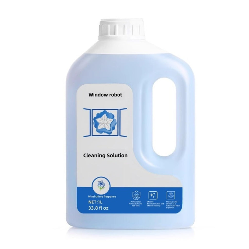 440934 1L Window Cleaner, Cleaning Solution Compatible with ECOVACS Winbot W2 PRO Omni/W2 Omni/W2 PRO/W1 PRO/WINBOT MINI,Glass Cleaner Liquid,Window Cleaning Robot.(1 Bottles)