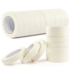 Masking Tape Bulk 1 Inch 20 Packs for General Purpose White Beige 55 Yards