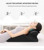 Moodie Intimacy Pillow, Arcova Sweet Spot Pillow, 27° Angle Perfect Position Ergonomic Contoured Support Pillow, Multi-Functional Memory Foam Lounger Cushion Back Support