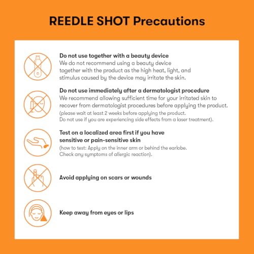 VT Cosmetics Vita-Light Reedle Shot 100, Serum with Vitamin C Capsules, Vitamin E, Hydrating Care, Korean Skincare for Sensitive Skin 1.69Fl Oz(50ml)