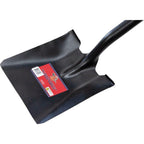 Bully Tools 14-Gauge Square Point Gardening Shovel, 60" Fiberglass Handle