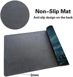 MTG Playmat Size 24x14in Free Storage Bags Non-Slip Backing, Ideal for Card Game Enthusiasts TCG Playmat (A Spooky Place-No Deck)