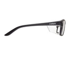 voltX 'VISION' Safety Readers, Full Lens Magnified Reading Safety Glasses (+2.5 Dioptre, Clear lens) ANSI Z87.1+ & CE EN166F - Anti fog coated UV400 lens
