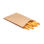 100-pack 4x6 Inches Mini Size Natural Kraft Paper Bags for Bakery Cookies Treats Snacks Popcorn Small Gift bag