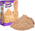 Kinetic Sand, 11lb (5kg) Natural Brown Play Sand Mega Box, Sensory Toys for Kids & Classroom, Back to School Teacher Must Haves (Packaging May Vary)