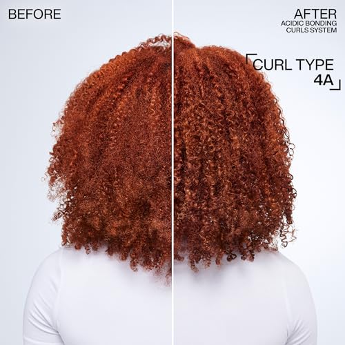 Redken Acidic Bonding Curls Leave-In Treatment For Curly & Coily Hair - Heat Protectant, Repairs & Defines Damaged Curls, Detangles & Conditions