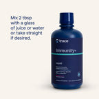 Trace Minerals | Liquid Immunity+ with Elderberry, Zinc, Vitamins C & D, Ionic Trace Minerals | Fast Absorbing, Sugar Free Immune Support, Gluten Free, Vegetarian Certified | Mixed Berry | 30 oz