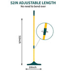 Artificial Turf Rake, Leaf Rake, Carpet Rake, - 2026 New 3-in-1 Garden Rakes with Adjustable 32 to 50 Inches Handle Steel for Artificial Fake Grass Lawn Leaf Removal, Pet Hair Removal