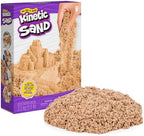 Kinetic Sand, 5.5lbs (2.5kg) Natural Brown Play Sand, Bulk Box for Arts and Crafts, Sandbox (Packaging May Vary), Moldable Sensory Toys, Ages 3 and up