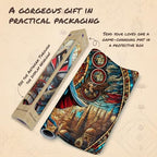 Stained Glass Assassin (Stitched) - MTG Playmat - Compatible with Magic The Gathering Playmat - Play MTG, YuGiOh, TCG - Original Play Mat Art Designs & Accessories