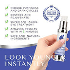 Anti-Aging Rapid Reduction Eye Cream, Visibly and Instantly Reduces Wrinkles, Under-Eye Bags, Dark Circles in 120 Seconds, Hydrates & Lifts Skin (Rapid Anti-Aging Cream [0.34oz])