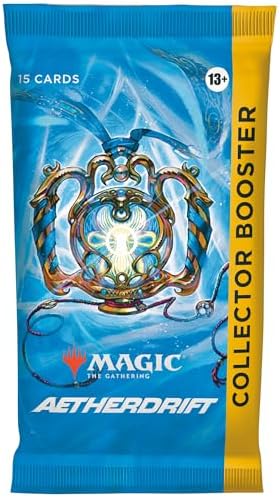 Magic: The Gathering Aetherdrift Collector Booster (1 Pack of 15 Cards)
