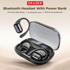 ERAZERL XP18 AI Translation Earbuds Real Time,134 Languages Translator Device No Subscription,Bluetooth 6.0 Translator Earbud 3-in-1 with 7 Translation Modes for Travel Business Meeting Learning Black