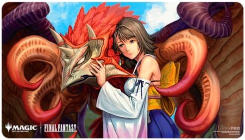 Ultra PRO - Final Fantasy x Universes Beyond Yuna, Hope of Spira Playmat for Magic: The Gathering | Card Game Playmat, Final Fantasy Collectibles, Desk Mat Mousepad