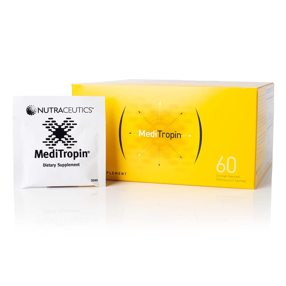 Nutraceutics Meditropin – Anti-Aging Amino Acid Supplement for Adults – Supports Natural Growth Hormone Production, Vitality & Recovery – 60 Sachets