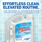 Wet & Forget Shower Cleaner Spray, Fragrance-Free Weekly Bathroom Cleaner, No Scrubbing Needed, Bleach-Free, Multi-Surface Bathroom Spray, Cleaning Supplies Essential. 64 fl oz