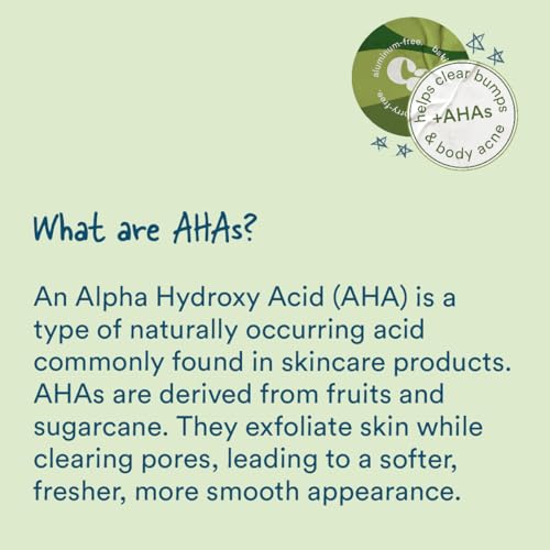 Aluminum Free Deodorant & Body Spray for Whole Body - Cedar 4oz (2 Pack) Clean Deodorant and Body Spray for Teen Boys and Girls - With AHA For Body Acne - Body Spray for Teens Formula