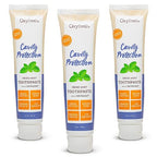 Oxyfresh Cavity Protection Fresh Mint Fluoride Toothpaste | Low Abrasion Anticavity Toothpaste for Sensitive Teeth & Gums – All-Day Fresh Breath (3-5 oz Tubes)