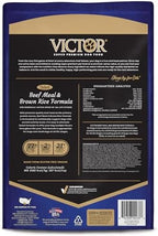 Victor Super Premium Dog Food – Select - Beef Meal & Brown Rice Formula – Gluten Free Beef Meal Dry Dog Food for All Normally Active Dogs of All Life Stages, 5 lbs