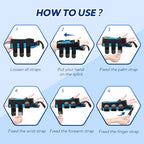 Boxer Fracture Splint, Ulnar Gutter Splint Right Hand, the 4th and 5th Metacarpal Finger Splint Hand Brace, Boxer Orthosis Hand & Wrist Brace for Women & Men, Left, M