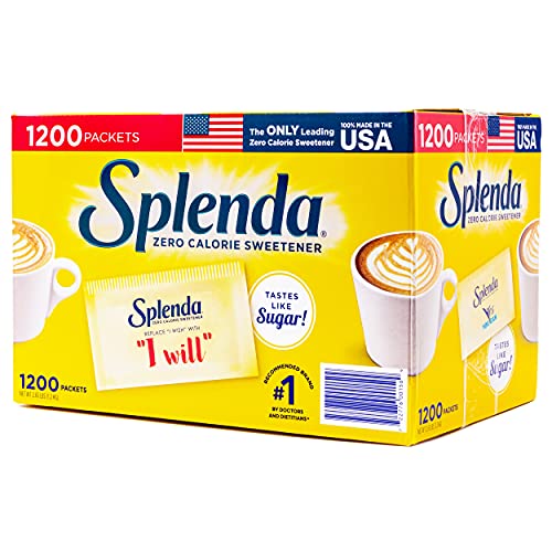 SPLENDA No Calorie Sweetener, Single-Serve Packets (1200 Count)