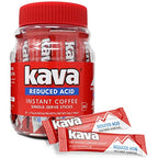 Kava Low Acid Instant Coffee Single Serve Stick Packets, 20 Count