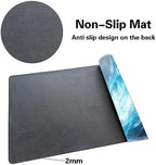 Board Game 14x24in MTG Playmat Compatible for OCG CCG RPG TCG Playmats (Frost Flame)