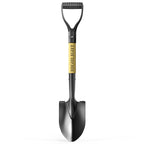 HIGHLIGHT Small Kids Shovel for Digging, 28Inch Wooden D Grip Round