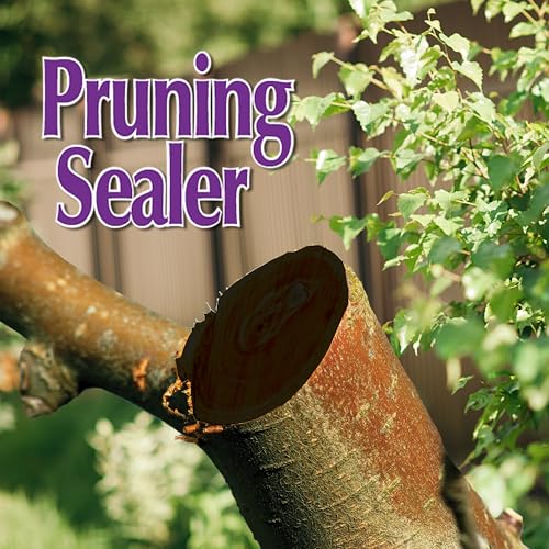 Bonide Garden Rich Pruning Sealer with Brush Top Applicator, 16 oz Ready-to-Use Protective Seal for Trees, Shrubs, Roses