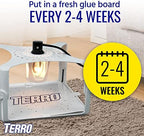 Terro T230 Indoor Electric Flea Trap and Killer - Refillable Flea Traps for Inside Your Home