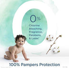 Diapers Size 3, 60 Count - Pampers Pure Protection Disposable Baby Diapers, Hypoallergenic and Unscented Protection, Super Pack (Old Version)