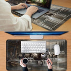 for MTG Game Playmat, for Magic TCG Rubber Play mat,Tabletop Card Playmats with Smooth Surface,Trading Card Inked Game Mat with New Zones,Battle Game,Horses in River