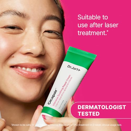 Dr.Jart+ Cicapair™ Sensitive Skin Face Moisturizer for Redness and Barrier Repair with Centella Asiatica | Korean Skin Care