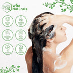 Eczema & Psoriasis Treatment Shampoo - Anti-Dandruff, Scalp Relief for Dry & Itchy Skin - Hypoallergenic, Paraben & Fragrance-Free for Sensitive Scalp