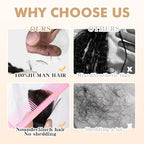Blonde Human Braiding Hair for Boho Braids 1 Bundle 55g 18 Inch #27 Deep Wave Bulk Human Boho Hair for Braiding No Weft Bundle 100% Brazilian Virgin Hair Extensions Curly for Boho Knotless Braids