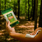 Murphy’s Naturals Mosquito Repellent Wipes, Plant-Based with Lemongrass & Rosemary Oil, Fast-Absorbing & Travel-Friendly, DEET-Free, 10 Wipes, 1-Pack