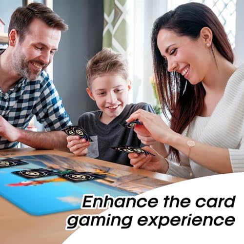 Custom Playmat 24" x 14" Non-Slip with Mat Bag - Printable Play Zone & Optional Stitched Edging, Any Image Printed Your Design Tournament and Card Game Legal