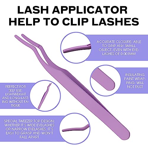 DIY lash Extension Kit 40/50D Lash Cluster Kit with 240 PCS 3D Curl 16-20mm Mixed,Individual Lashes Clusters Lash Band and Seal Cluster Lash Applicator Individual Lashes Kit(40P/50P 3D12-16mm Kit)