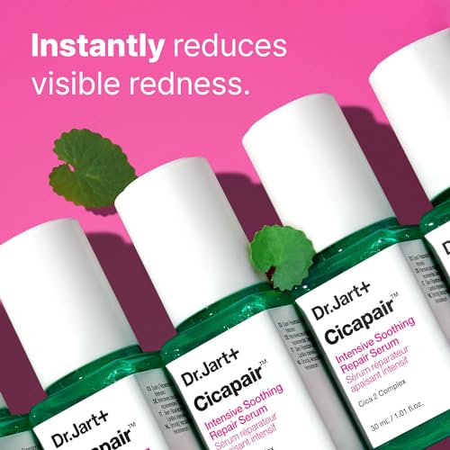 Dr.Jart+ Cicapair™ Sensitive Skin Face Serum for Redness and Barrier Repair with Centella Asiatica | Korean Skin Care, 1.01 Fl Oz