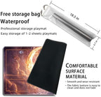 MTG Playmat with Zones Magic Card Playmat Game Mat,TCG & CCG Card Games Mat with Free Storage Bags Size 24 x 14 Inches (with Zones,God)